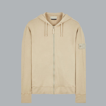 Light Cotton Fleece Ghost Beige