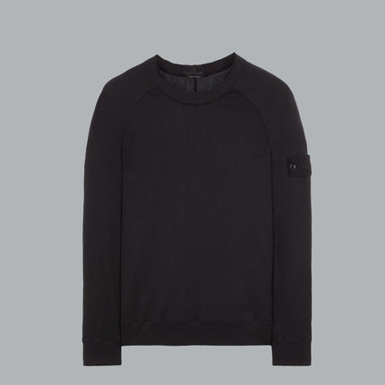 Light Cotton Fleece Ghost Black