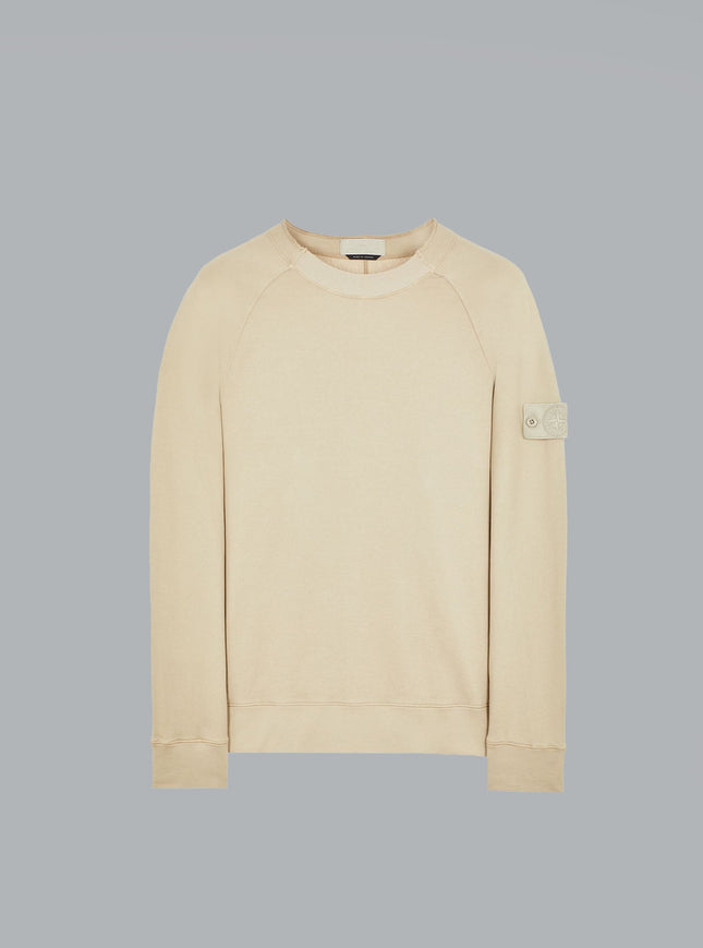 Light Cotton Fleece Ghost Beige