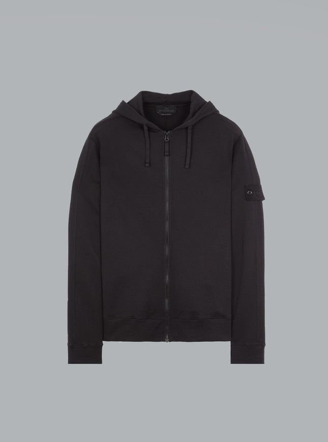 Light Cotton Fleece Ghost Black