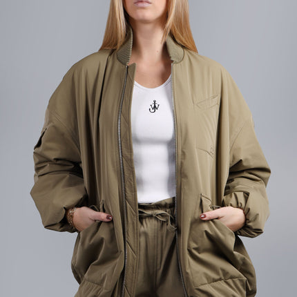 Light Twill Oversized Army Green