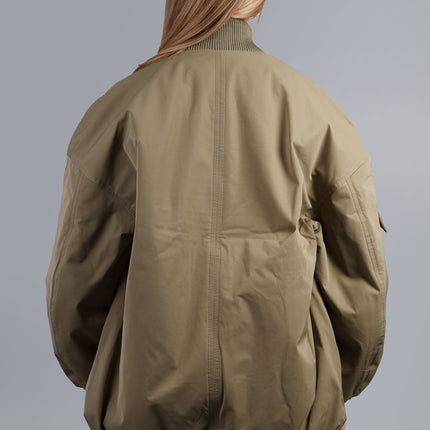 Light Twill Oversized Army Green