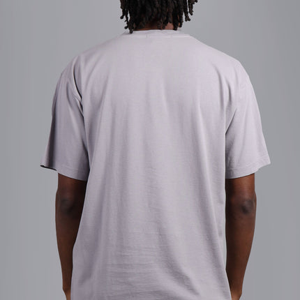 'Reflective One' Print Light Grey