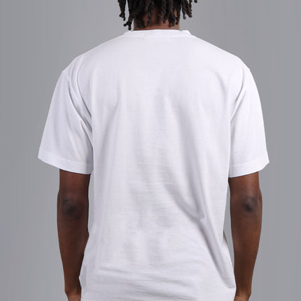 'Reflective One' Print White