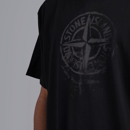 'Reflective One' Print Black