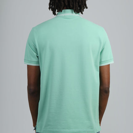 Cotton Stretch Pique' Green