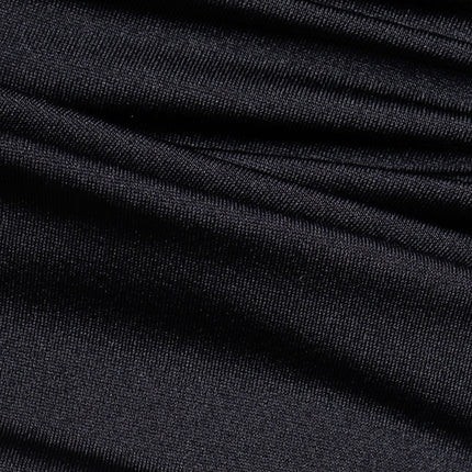 Asymmetric Draped Black