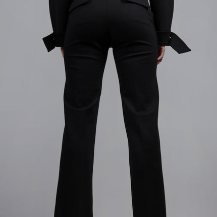 Tailored Straight Black