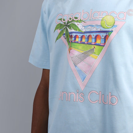 Tennis Club Icon Light Blue