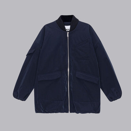 Light Twill Oversized Navy