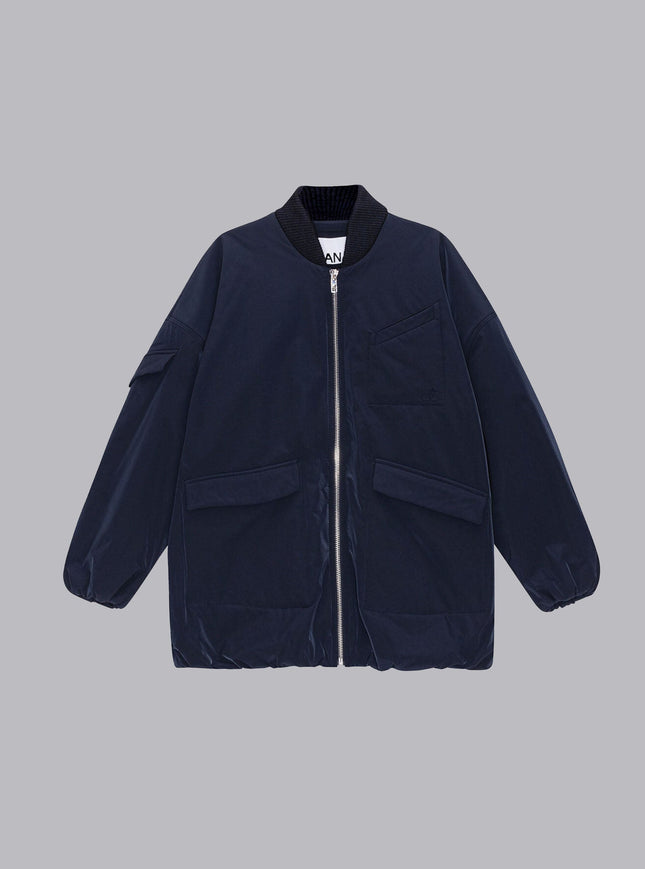 Light Twill Oversized Navy