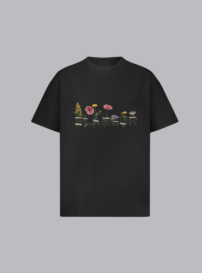 Botanical Logo Black