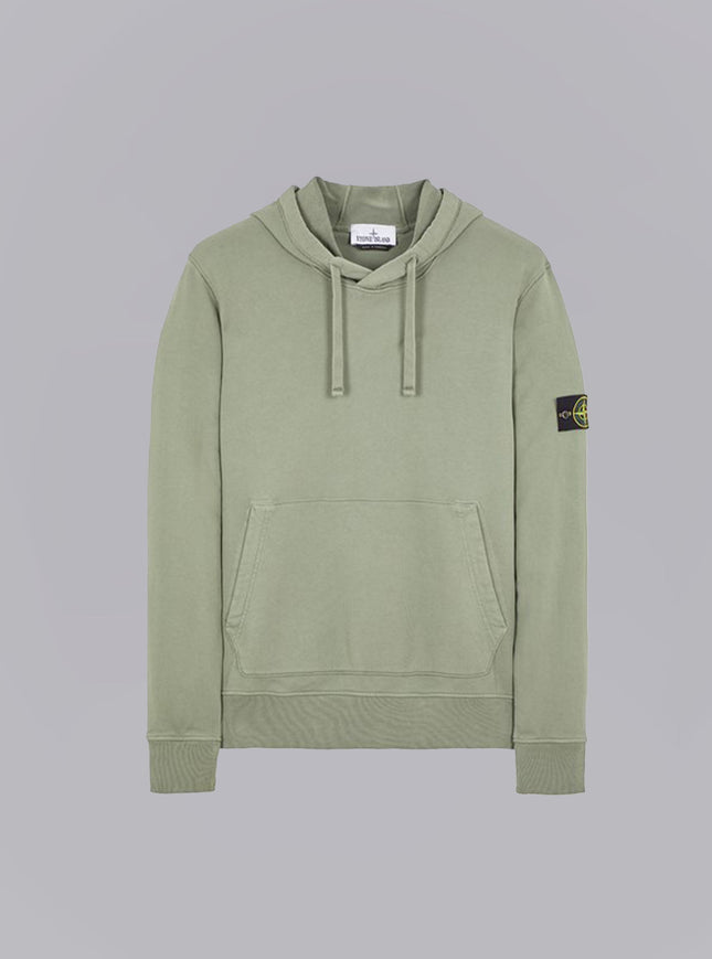 Cotton Fleece Olive Green