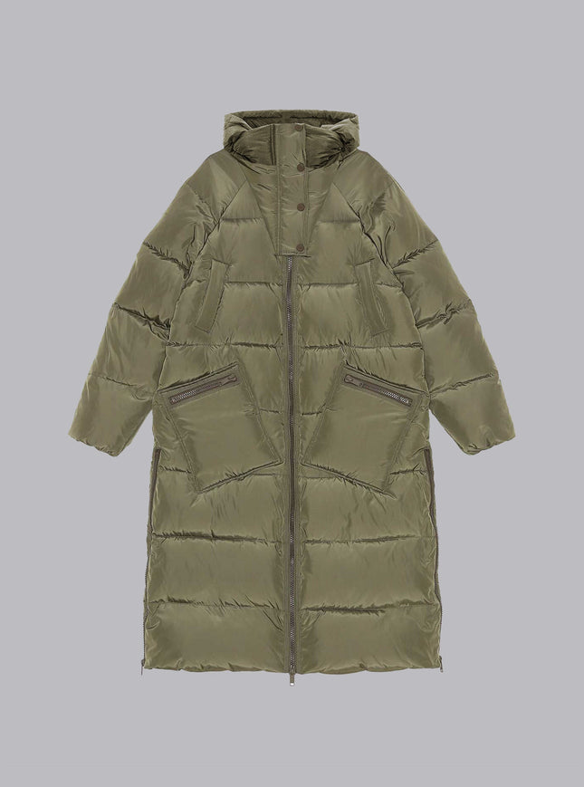 Soft Puffer Army Green